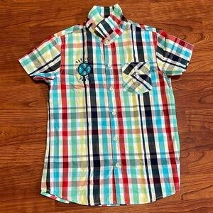 Garfield Boys Button Down Polo